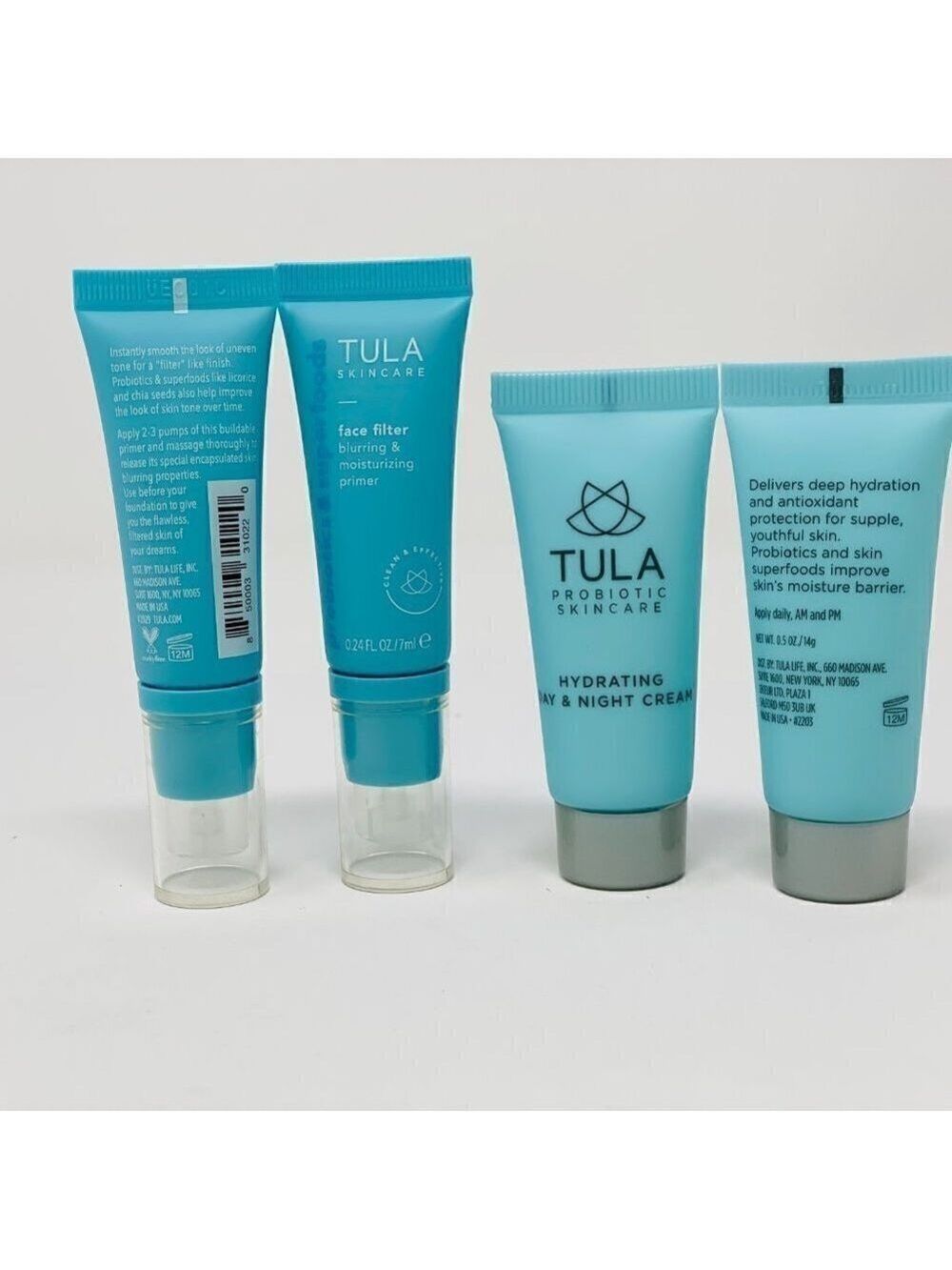 4pc-Tula skincare/2 primers/2 day/nightcream - Picture 3 of 3